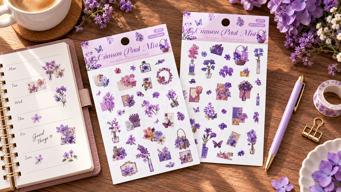 Floral Sticker Sheets for Planners: 10 Easy Ways to Decorate Weekly Pages