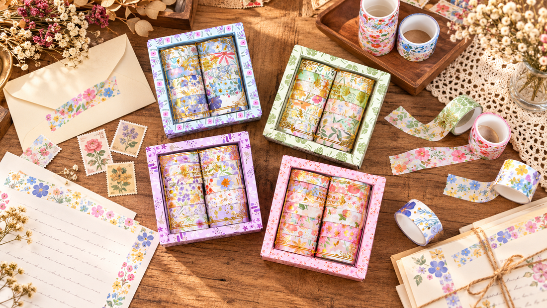 how to decorate pen pal letters washi tape featured image