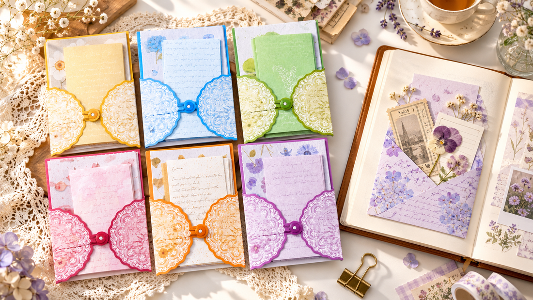 how to make a paper pocket in a journal featured image