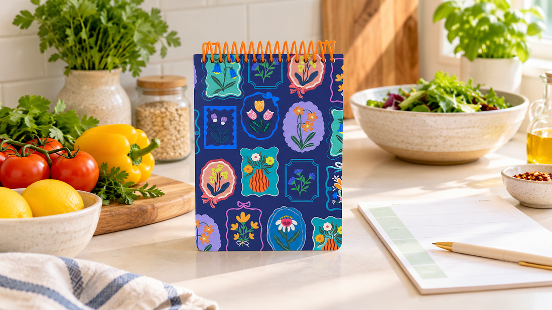 how to use notebook for meal planning featured image