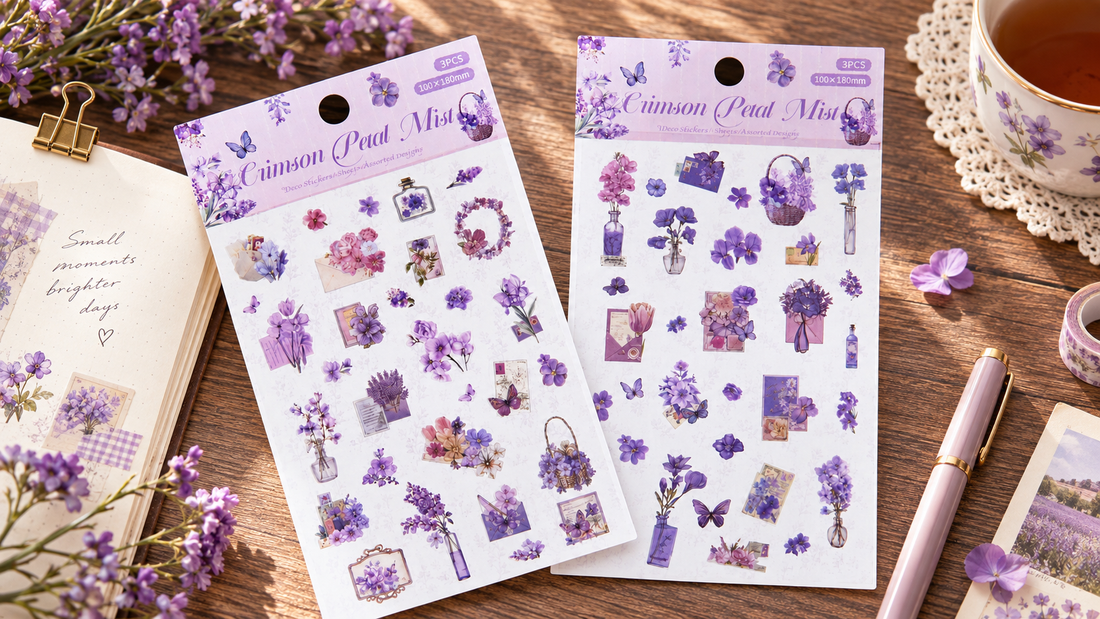 PET Stickers for Journals: Easy Ways to Layer, Mark & Decorate