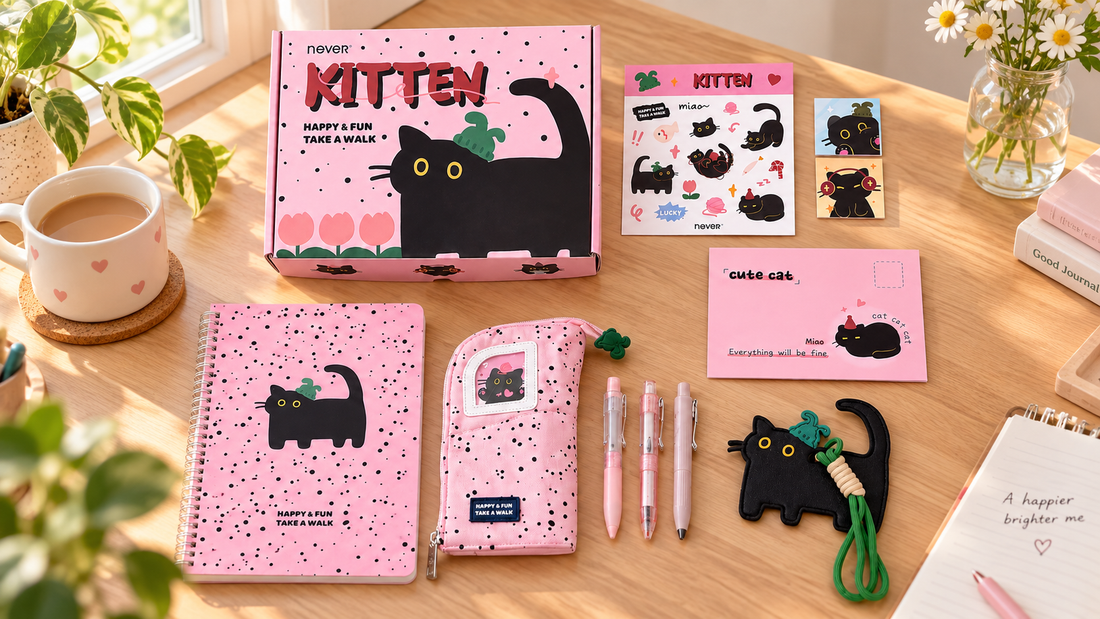 Whimsical Stationery Ideas for a Playful Desk & Journal
