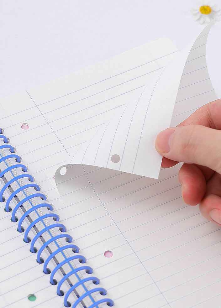 "Symphony of the Wild" A5 Large Spiral Notebook by inrik - color option view for journaling notebook | Lumiyear