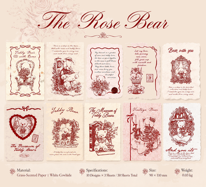 "Mark of Memories" Series Light Retro Sticker Pack
