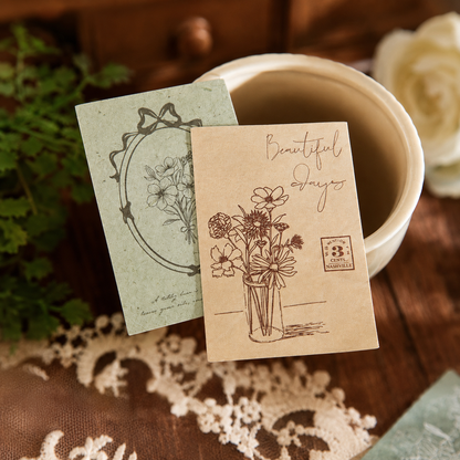 "Mark of Memories" Series Light Retro Sticker Pack