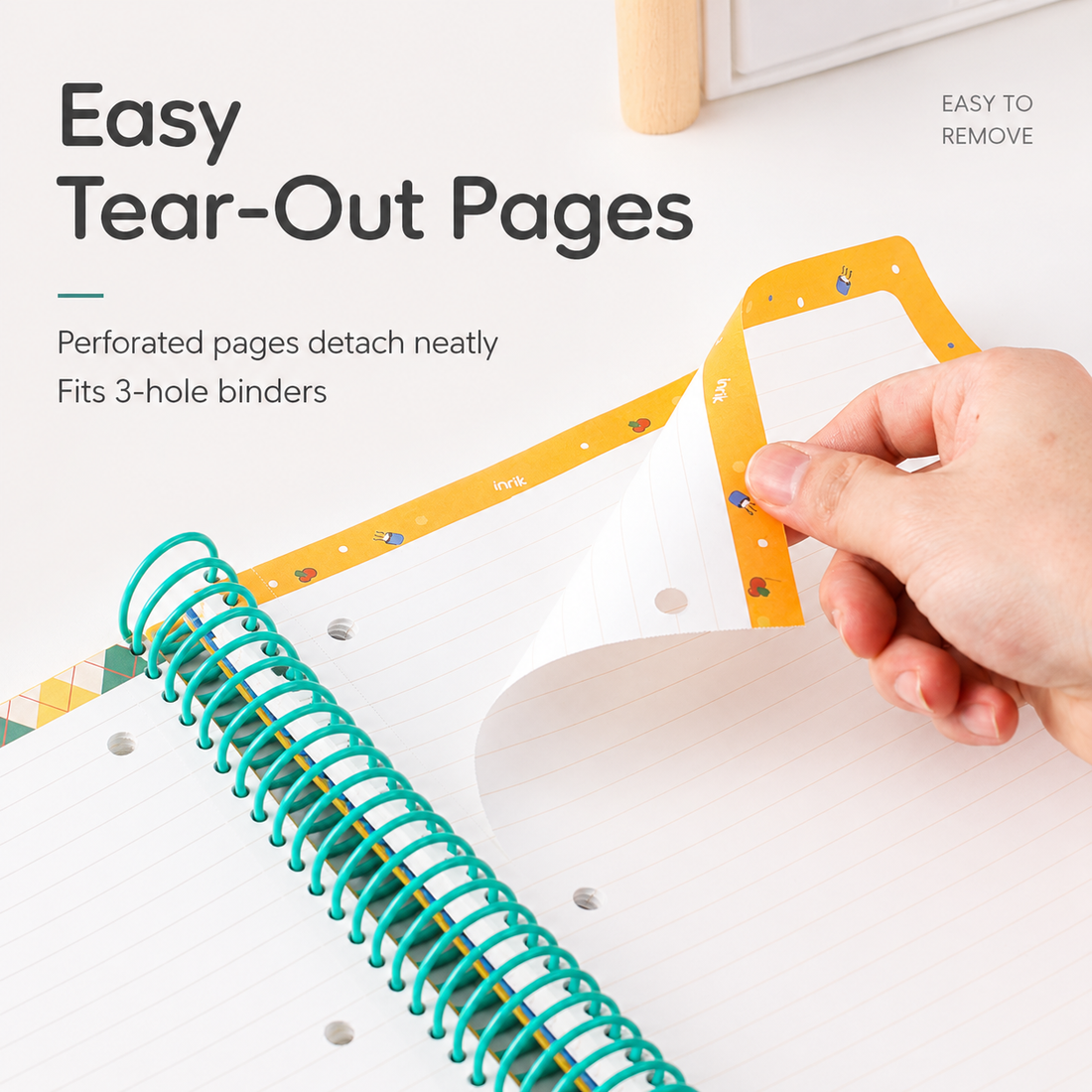 A4 Spiral Notebook with Elastic Band by inrik - color option view for journaling notebook | Lumiyear