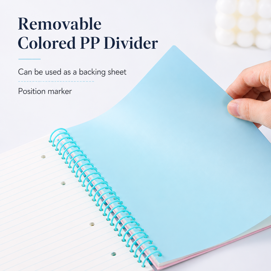 A5 Spiral Notebook with Perforated Pages by inrik - color option view for journaling notebook | Lumiyear
