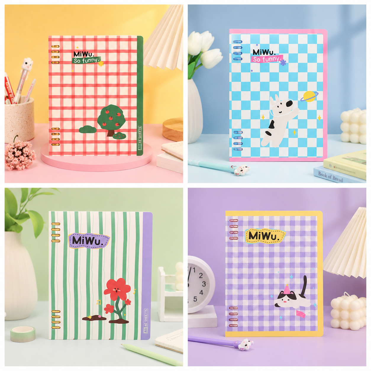 "Color Art" A5 Flexible Loose-Leaf Notebook