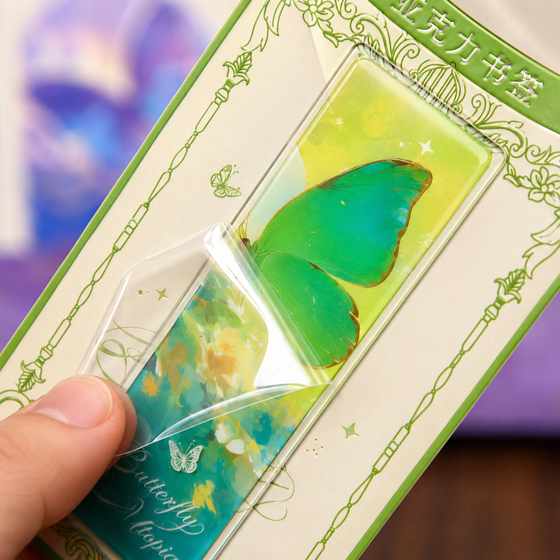 "Butterfly Utopia" Premium Hardcover Notebook Gift Box Set by mr.paper - color option view for stationery gift set | Lumiyear