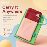 Spring Pencil Case Collection Pinch-to-Open Pouch