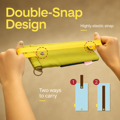 Spring Pencil Case Collection Pinch-to-Open Pouch by never - color option view for journaling writing tool | Lumiyear
