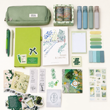 Green Stationery Set