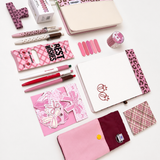 Aesthetic Strawberry Leopard Stationery Mega Gift Set🍓