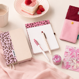 Aesthetic Strawberry Leopard Stationery Mega Gift Set🍓