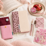Aesthetic Strawberry Leopard Stationery Mega Gift Set🍓