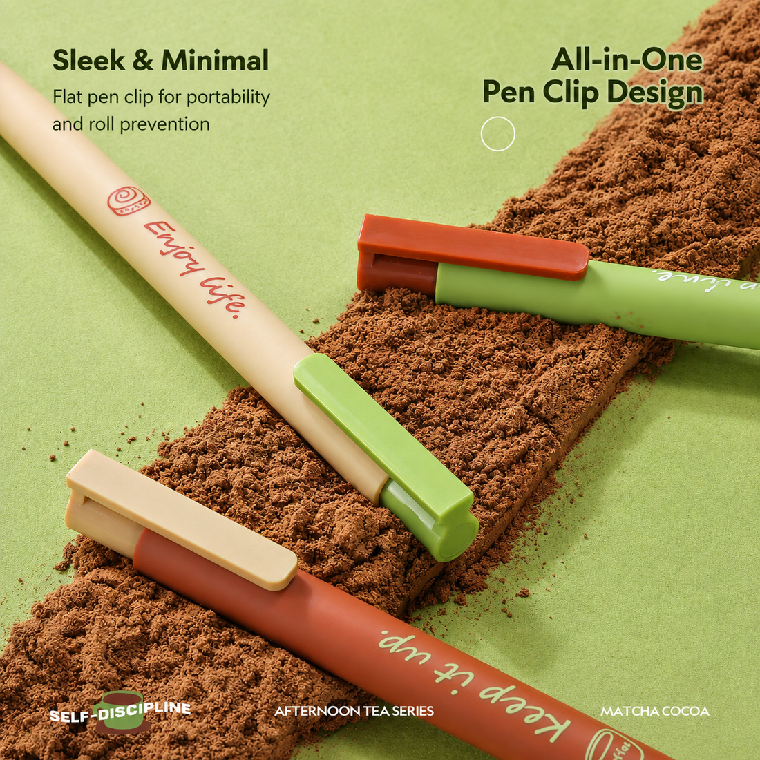 Afternoon Tea Gel Pen Set (3 Pcs)