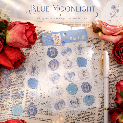 In the Name of Rose 3D Epoxy Wax Seal Stickers