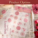 In the Name of Rose 3D Epoxy Wax Seal Stickers