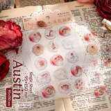 In the Name of Rose 3D Epoxy Wax Seal Stickers