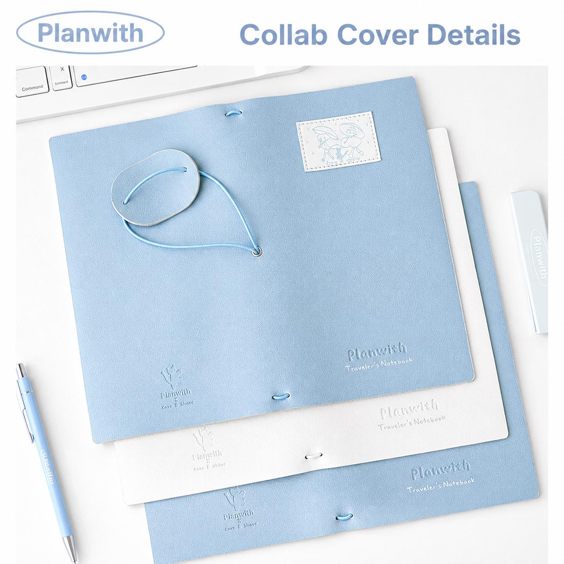Planwith TN Traveler's Notebook Set (3 Inserts / 184 Pages)