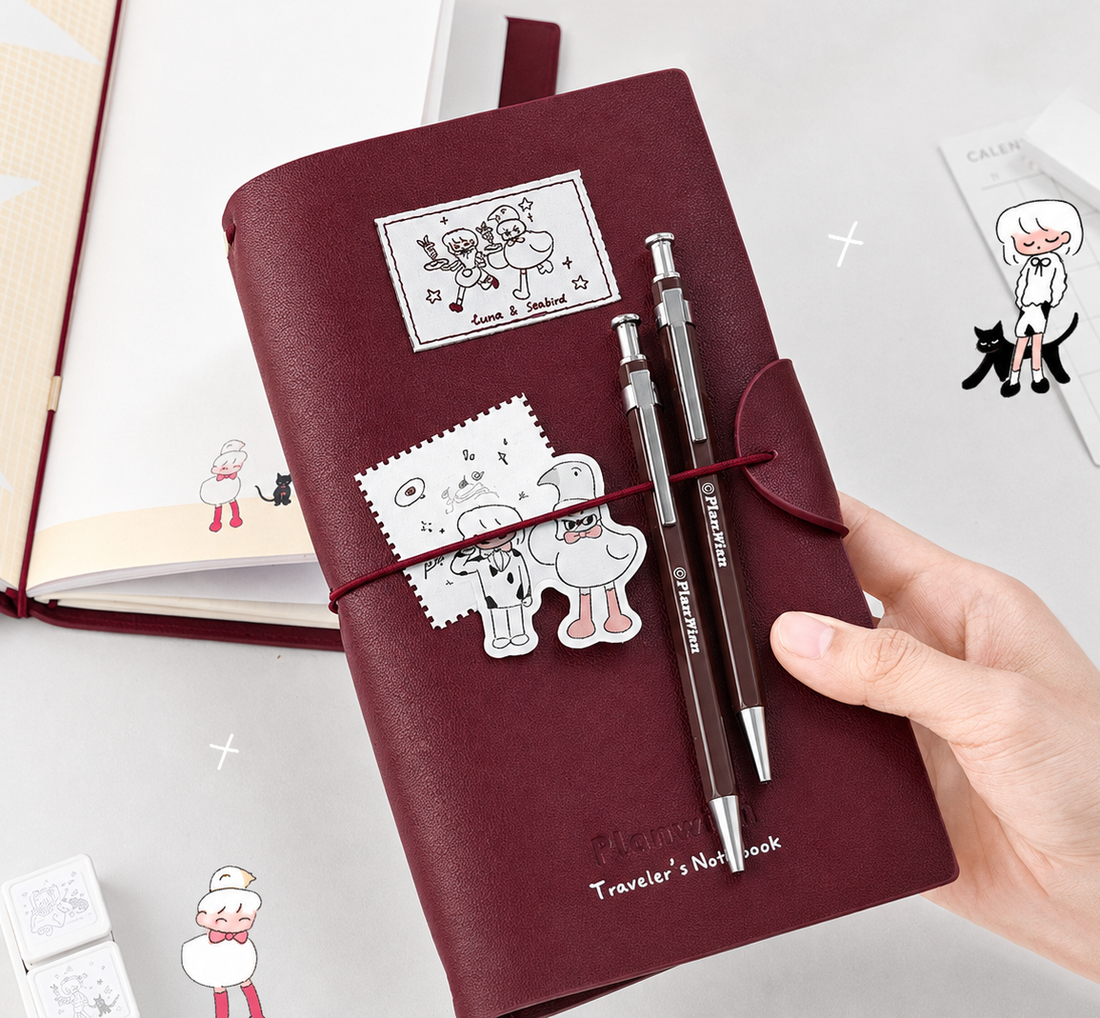 Planwith TN Traveler's Notebook Set (3 Inserts / 184 Pages)
