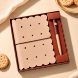 Cookie Time B6 Travel Journal & Gel Pen Stationery Gift Set