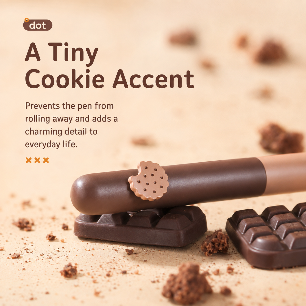 Cookie Time B6 Travel Journal & Gel Pen Stationery Gift Set