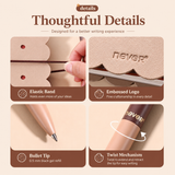 Cookie Time B6 Travel Journal & Gel Pen Stationery Gift Set