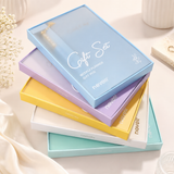 Garden Series Slim Weekly Planner & Crystal Charm Gel Pen Gift Set