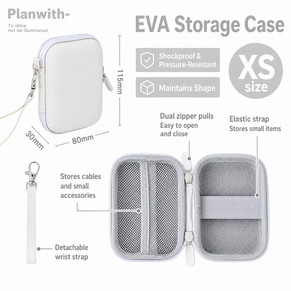 Planwith Multihold Shockproof EVA Hard Shell Storage Case