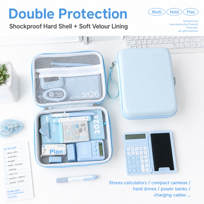 Planwith Multihold Shockproof EVA Hard Shell Storage Case