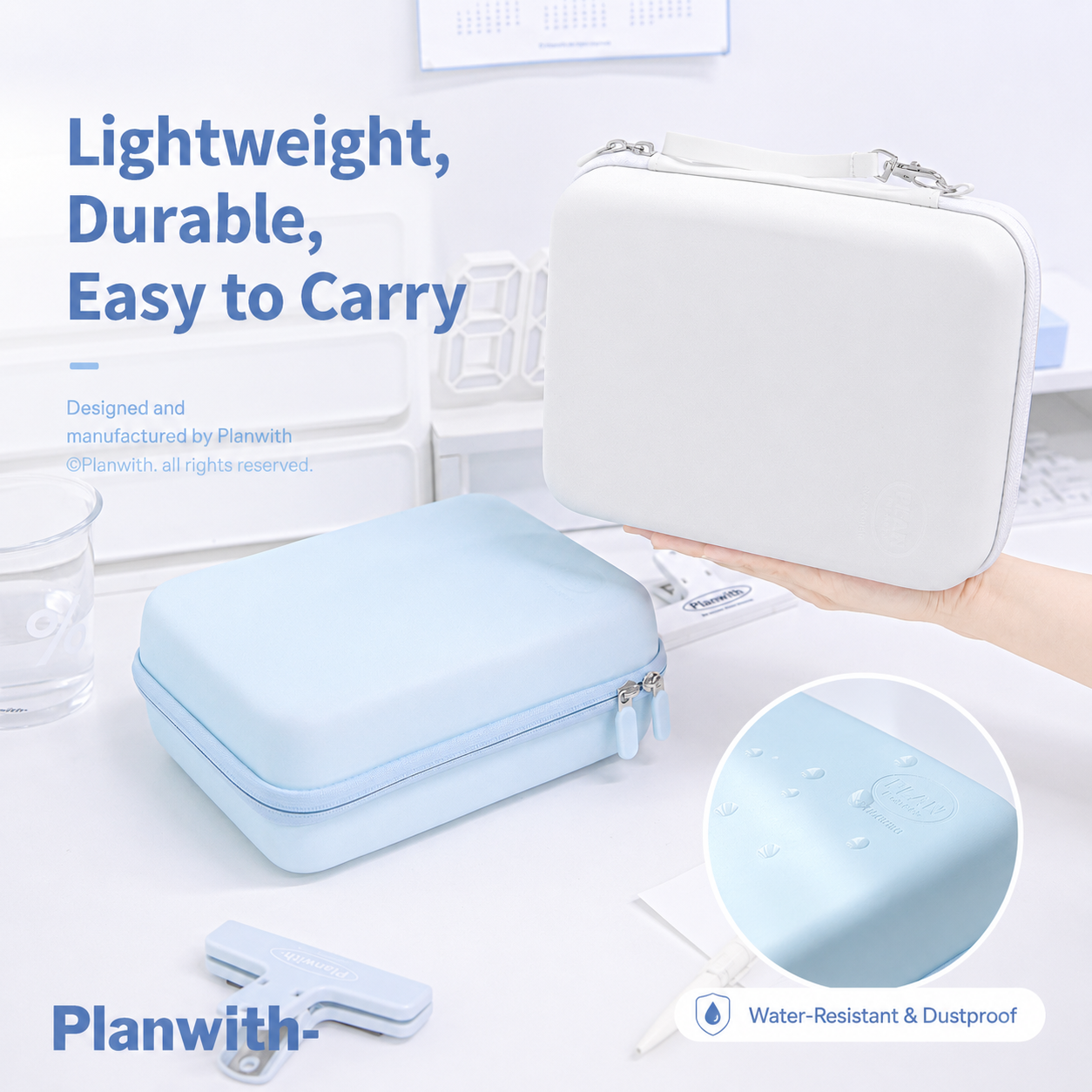 Planwith Multihold Shockproof EVA Hard Shell Storage Case