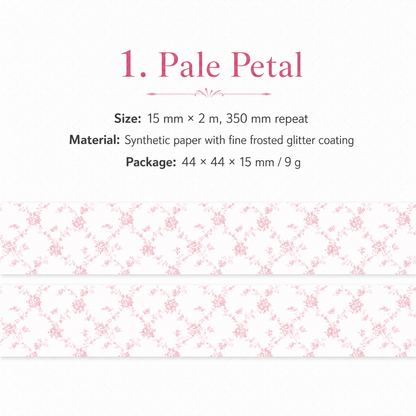 Floral Dreams Synthetic Washi Tape Set