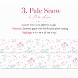 Floral Dreams Synthetic Washi Tape Set