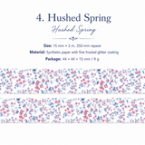 Floral Dreams Synthetic Washi Tape Set