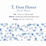 Floral Dreams Synthetic Washi Tape Set