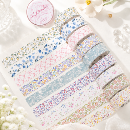 Floral Dreams Synthetic Washi Tape Set