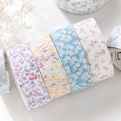 Floral Dreams Synthetic Washi Tape Set