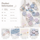 Floral Dreams Synthetic Washi Tape Set