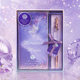 Mermaid Magic Liquid Glitter Journal & Gel Pen Gift Set