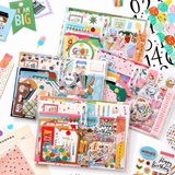 SIMNO Scrapbook Journal Kit (97-Piece Set)