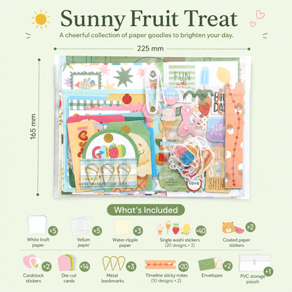 SIMNO Scrapbook Journal Kit (97-Piece Set)