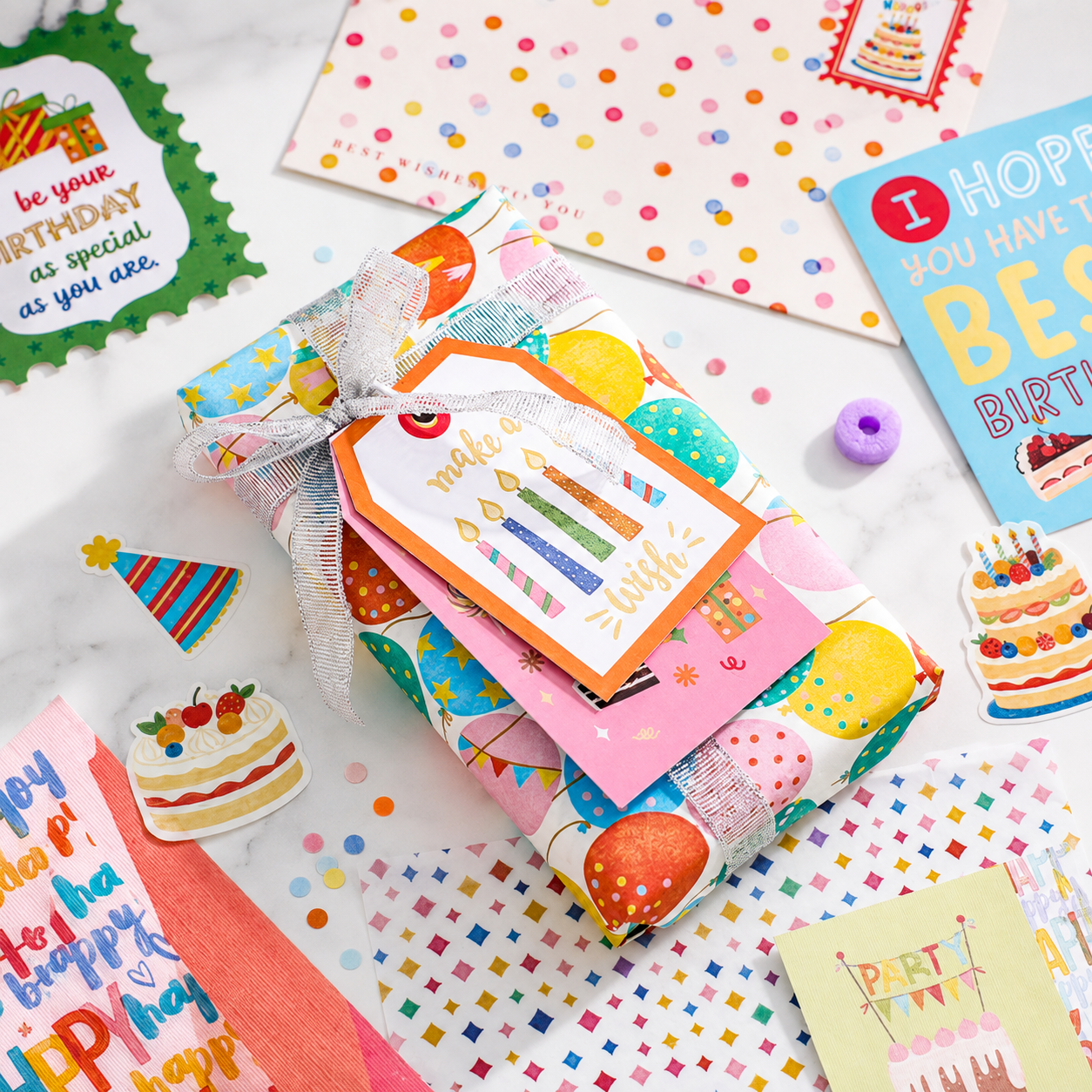 SIMNO Scrapbook Journal Kit (97-Piece Set)