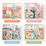 SIMNO Scrapbook Journal Kit (97-Piece Set)