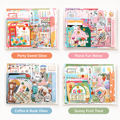 SIMNO Scrapbook Journal Kit (97-Piece Set)