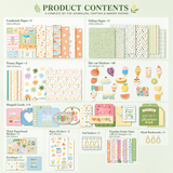 SIMNO Scrapbook Journal Kit (97-Piece Set)