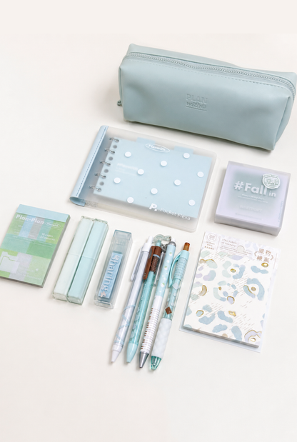 Aesthetic Mint Green Stationery Gift Set