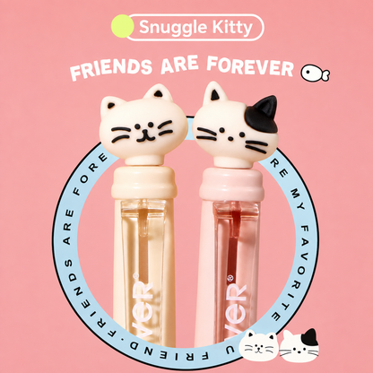 Snuggle Press Cute Animal Gel Pen Set (2 Pcs)