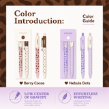 Star Marker Gel Pen Dot & Leopard Series (2 Pcs Set)