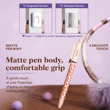 Star Marker Gel Pen Dot & Leopard Series (2 Pcs Set)